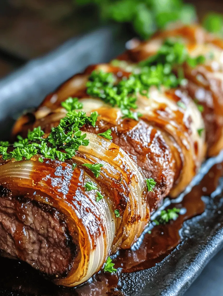 French Onion Beef Roll-Ups: A Delicious Comfort Food Delight