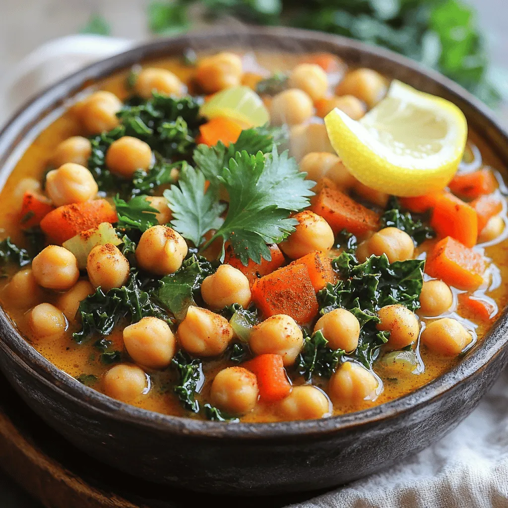 One-Pot Spicy Chickpea Stew Flavorful Comfort Meal