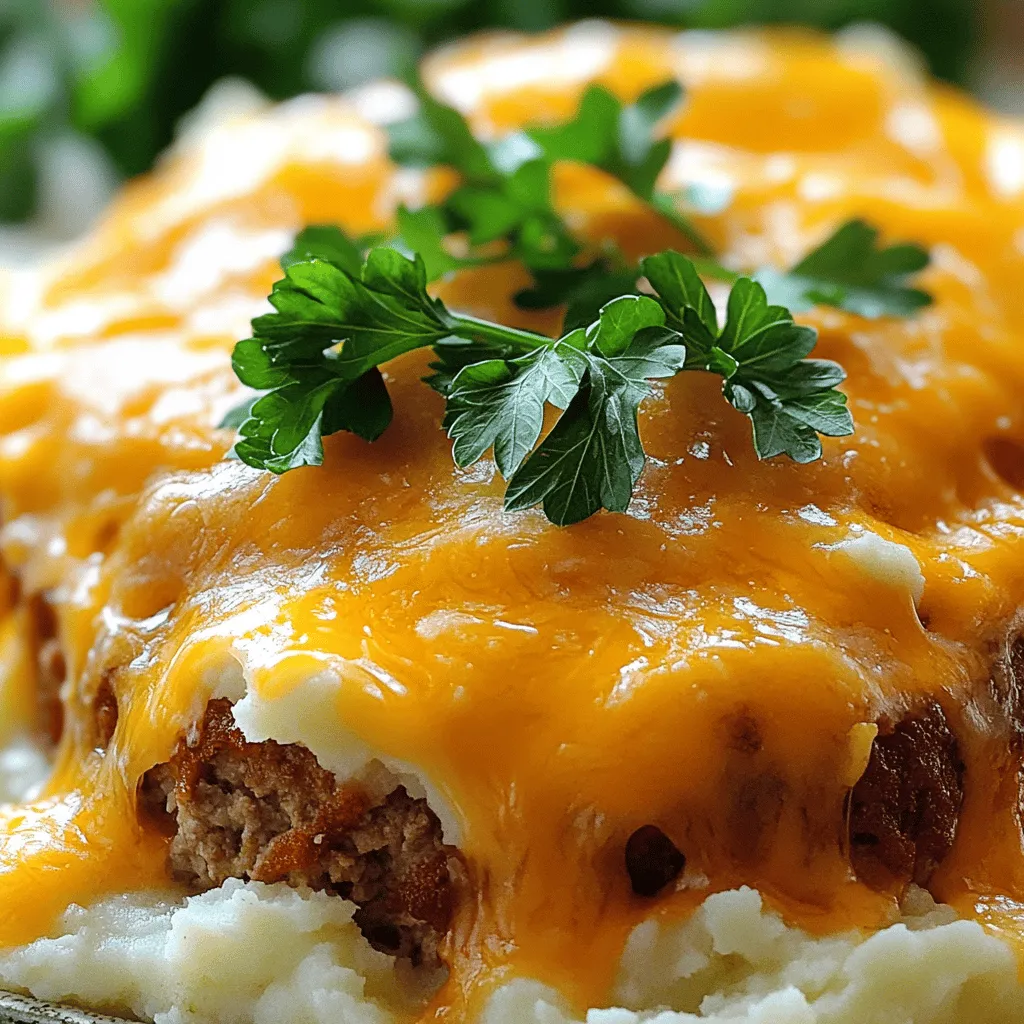 Mashed Potato Meatloaf Casserole Hearty Comfort Dish