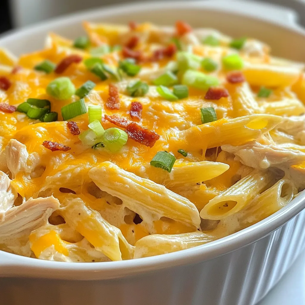 Crack Chicken Penne Creamy Comfort Dish Delight
