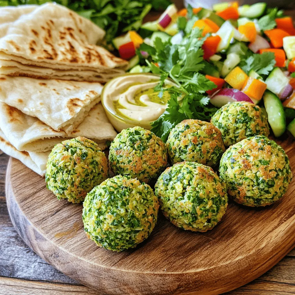 Crispy Baked Falafel Tasty and Healthy Snack Option