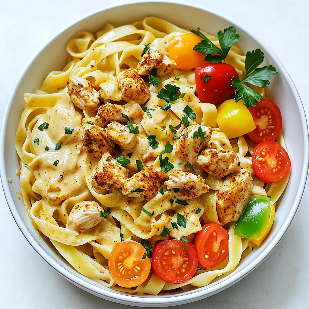 Creamy Cajun Chicken Pasta One Pot Delightful Meal