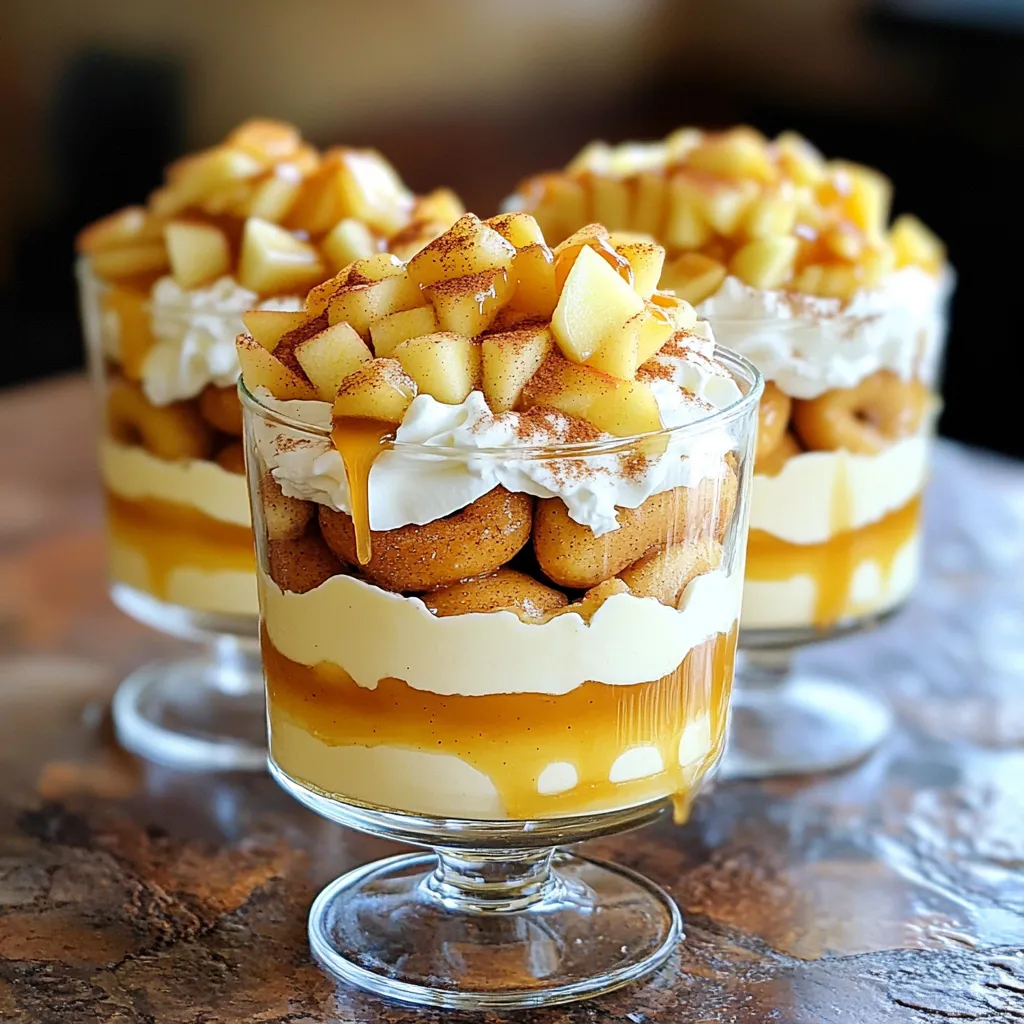 Apple Cider Donut Trifle Cups Easy Seasonal Delight