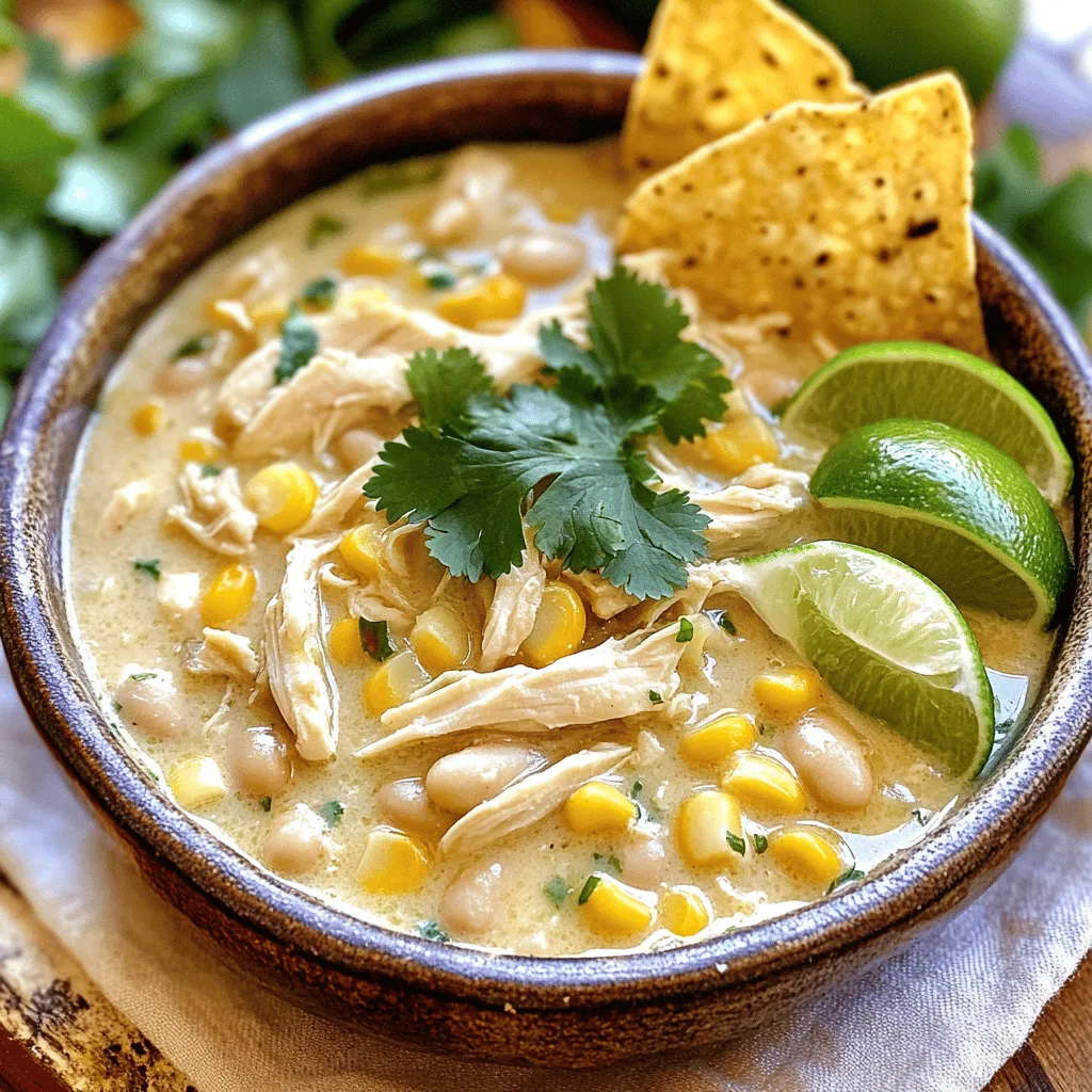Creamy White Chicken Chili Delight: A Comforting Culinary Experience