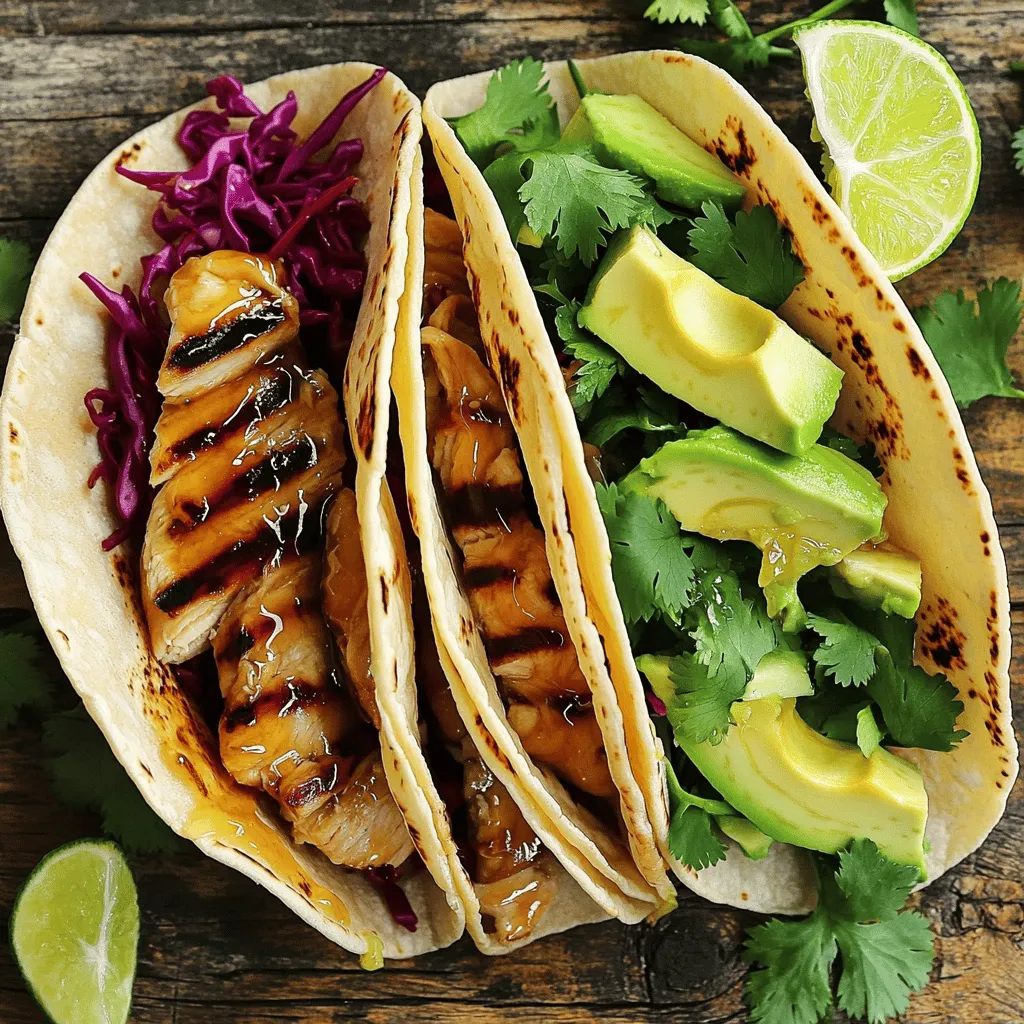 Honey Lime Chicken Tacos Flavorful and Easy Recipe