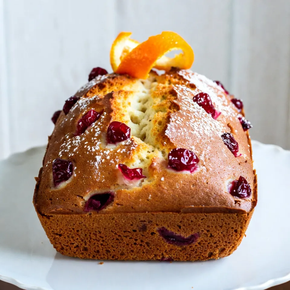 Cranberry Orange Loaf Cake Simple and Delicious Recipe