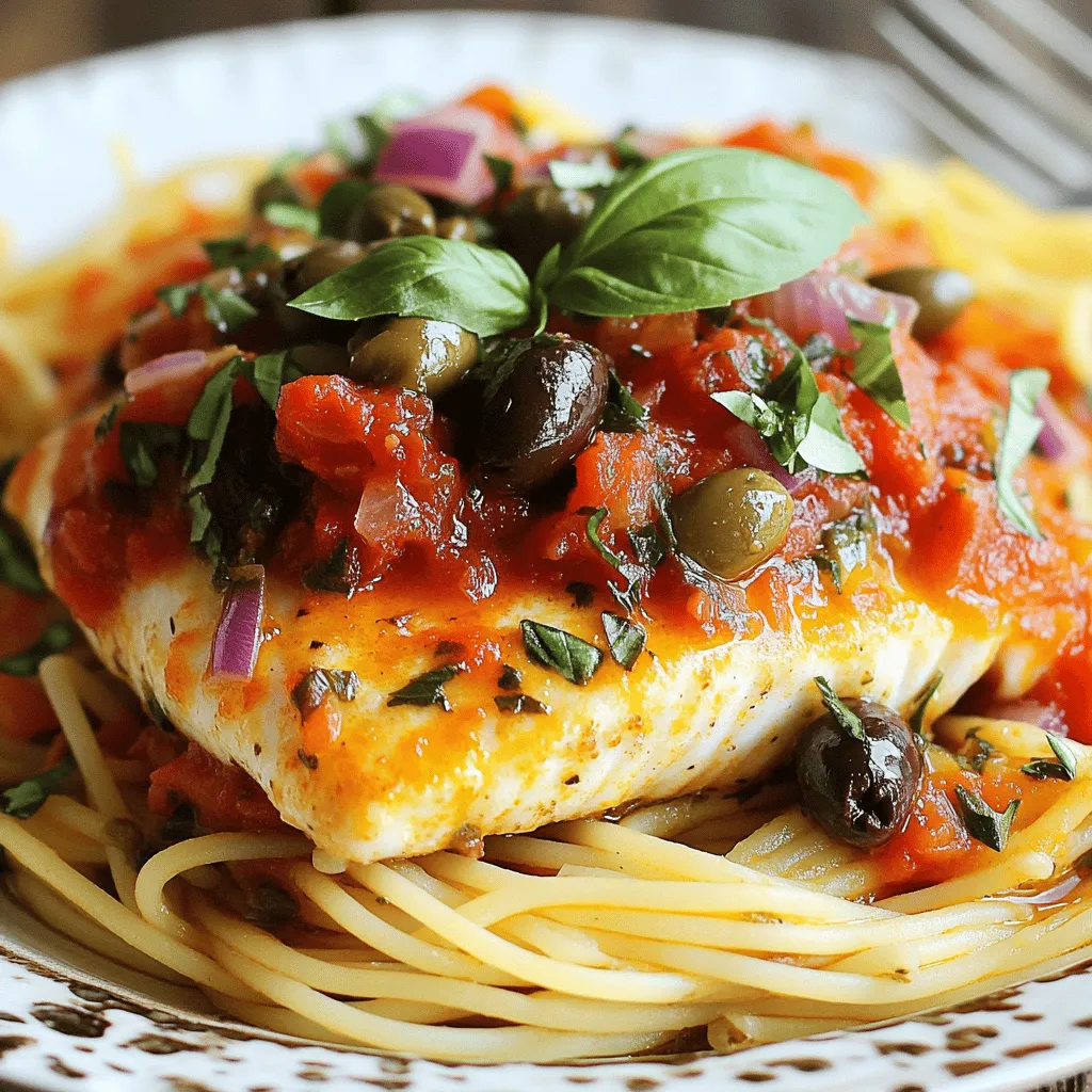 Zesty Fish Puttanesca: A Flavorful Italian Delight