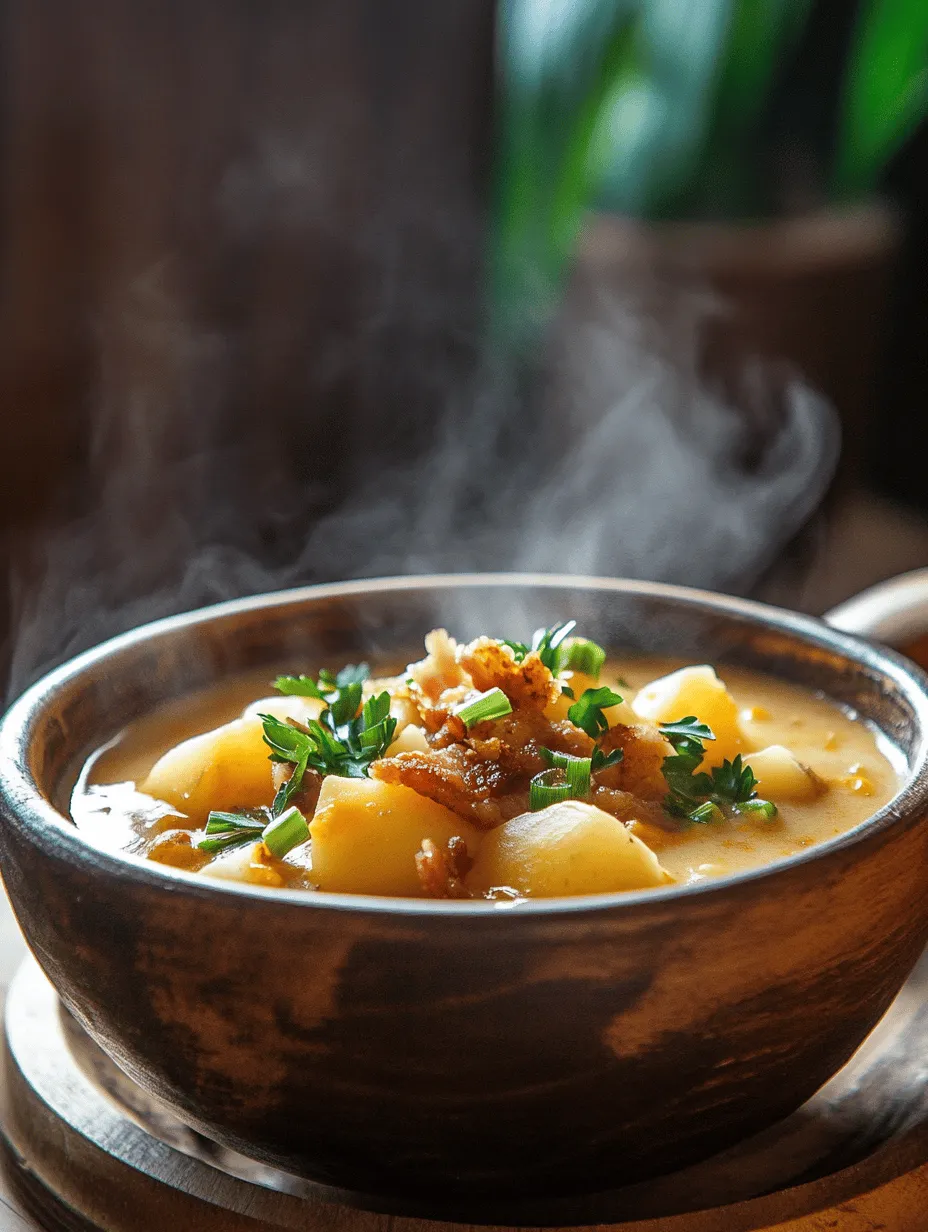 Classic Old Fashioned Loaded Potato Soup: A Comforting Classic