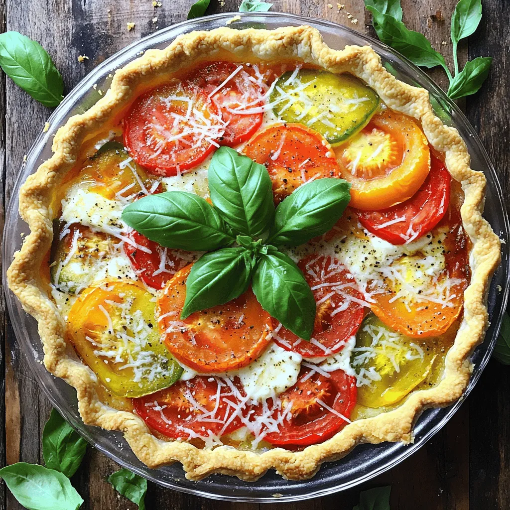 Fresh Tomato Pie Simple and Flavorful Recipe