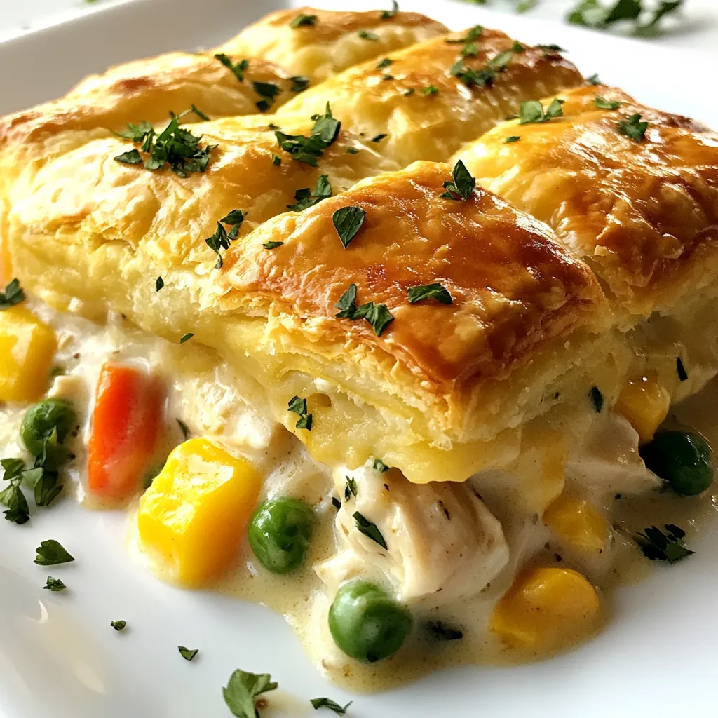 Chicken Pot Pie Casserole Flavorful and Easy Meal