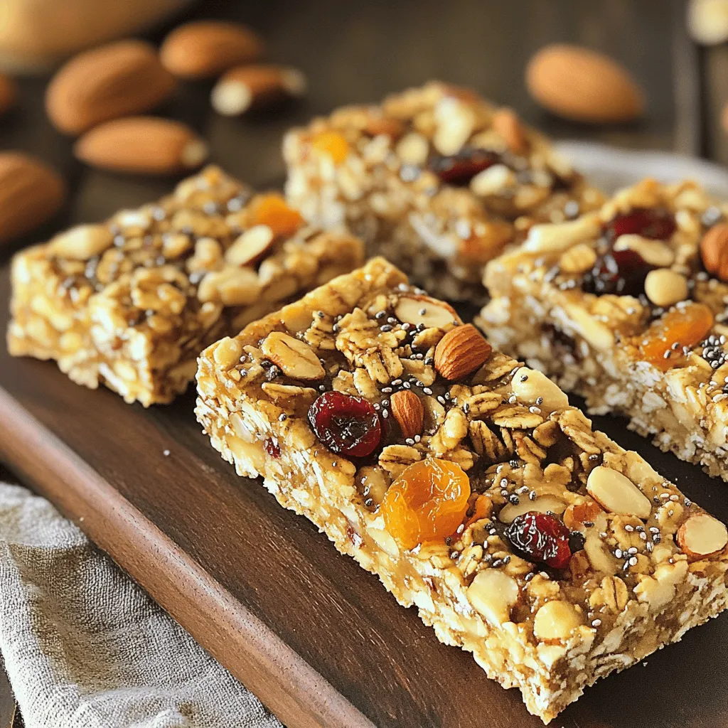 Homemade Granola Bars Healthy and Simple Recipe