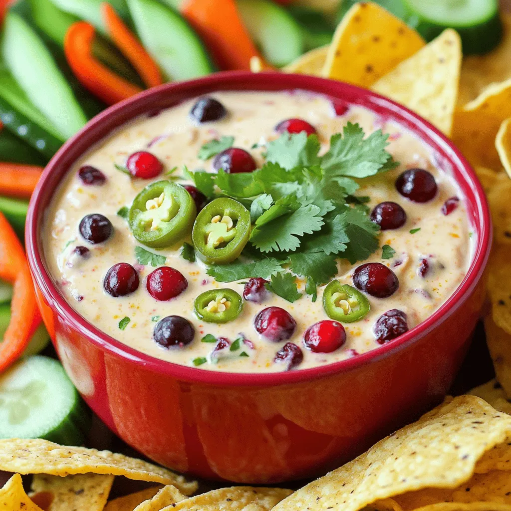 Creamy Cranberry Jalapeño Dip: A Flavorful Party Essential