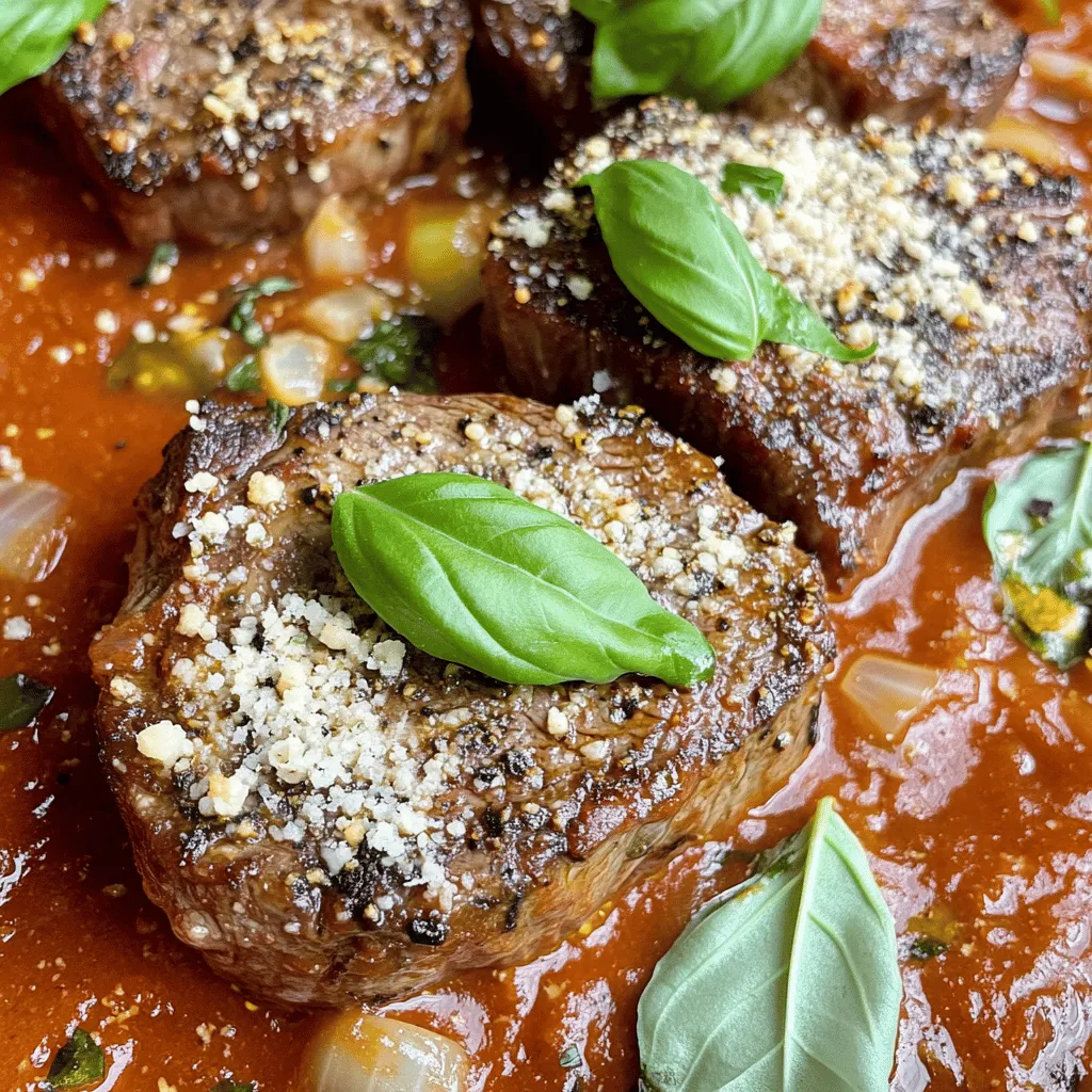 Steak pizzaiola has deep roots in Italian food culture. This dish mixes beef with a flavorful tomato sauce. It reflects the simple yet rich cooking style of Italy.