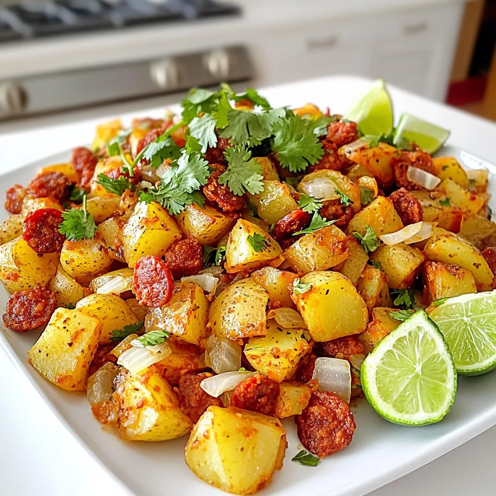 Papas con Chorizo Flavorful Mexican Comfort Dish