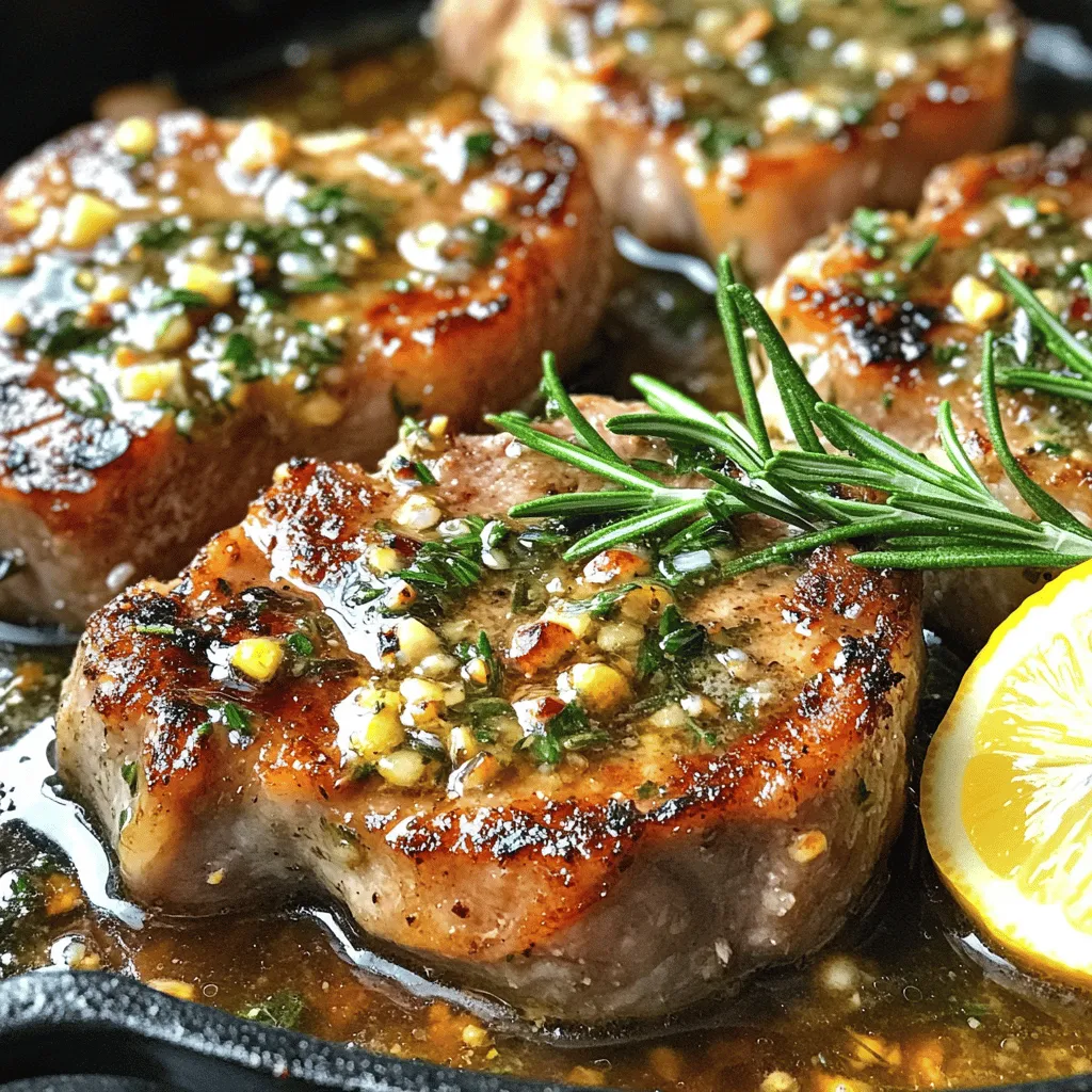 Rosemary Garlic Butter Pork Chops: A Flavorful Culinary Adventure