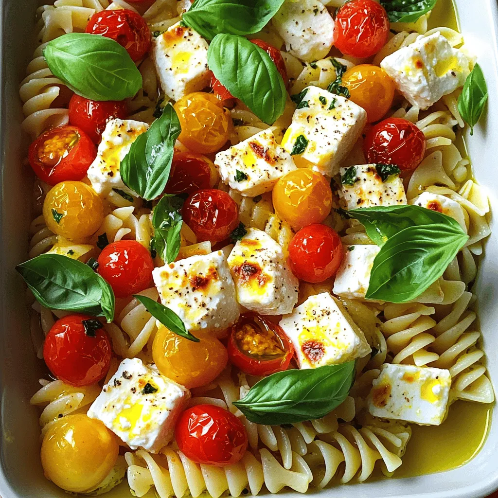 Baked Feta Pasta Simple and Flavorful Delight