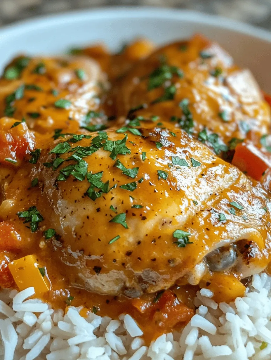 Savory Smothered Chicken &#038; Rice Delight: A Comfort Food Classic