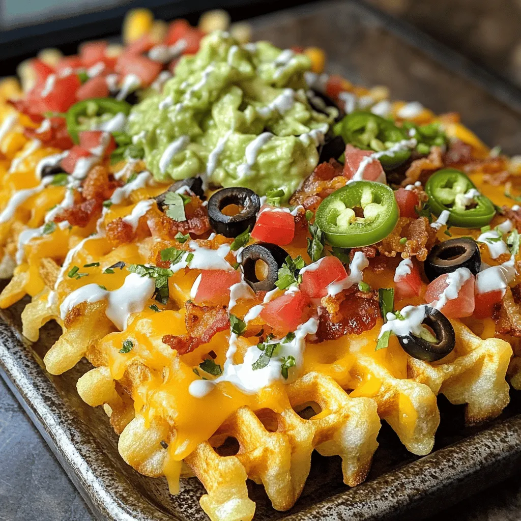 Waffle Fry Nachos: A Unique Twist on a Classic Snack