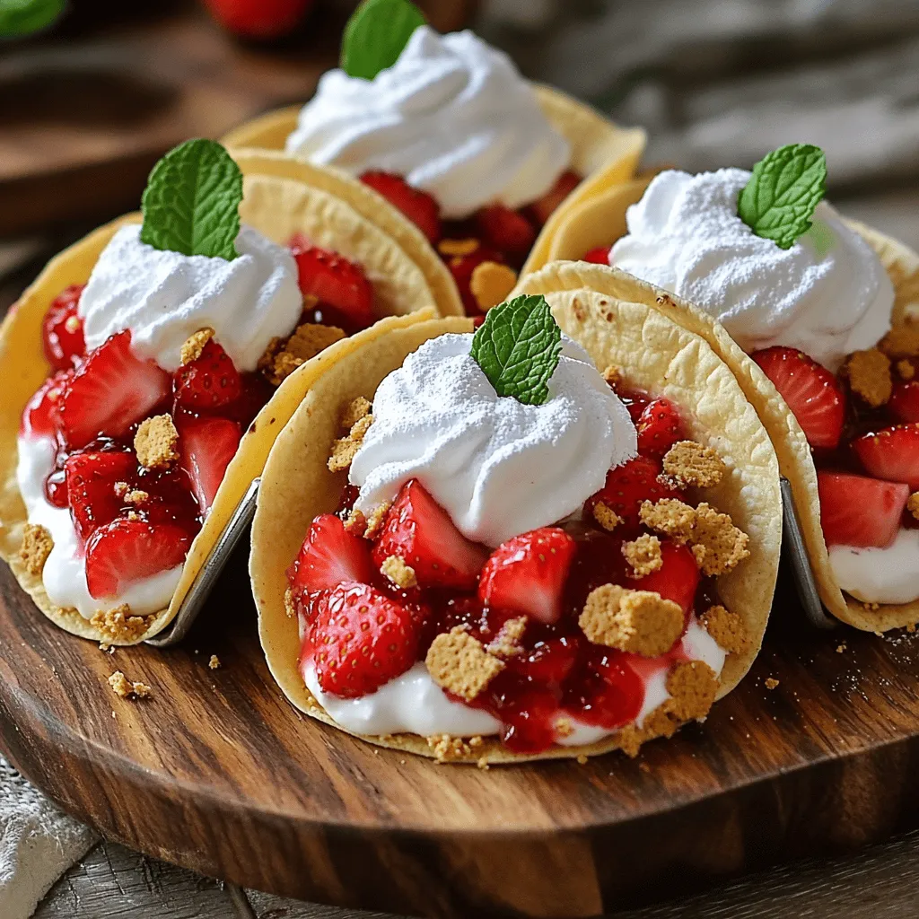 To make these delightful tacos, you need a few key items. Gather these ingredients: