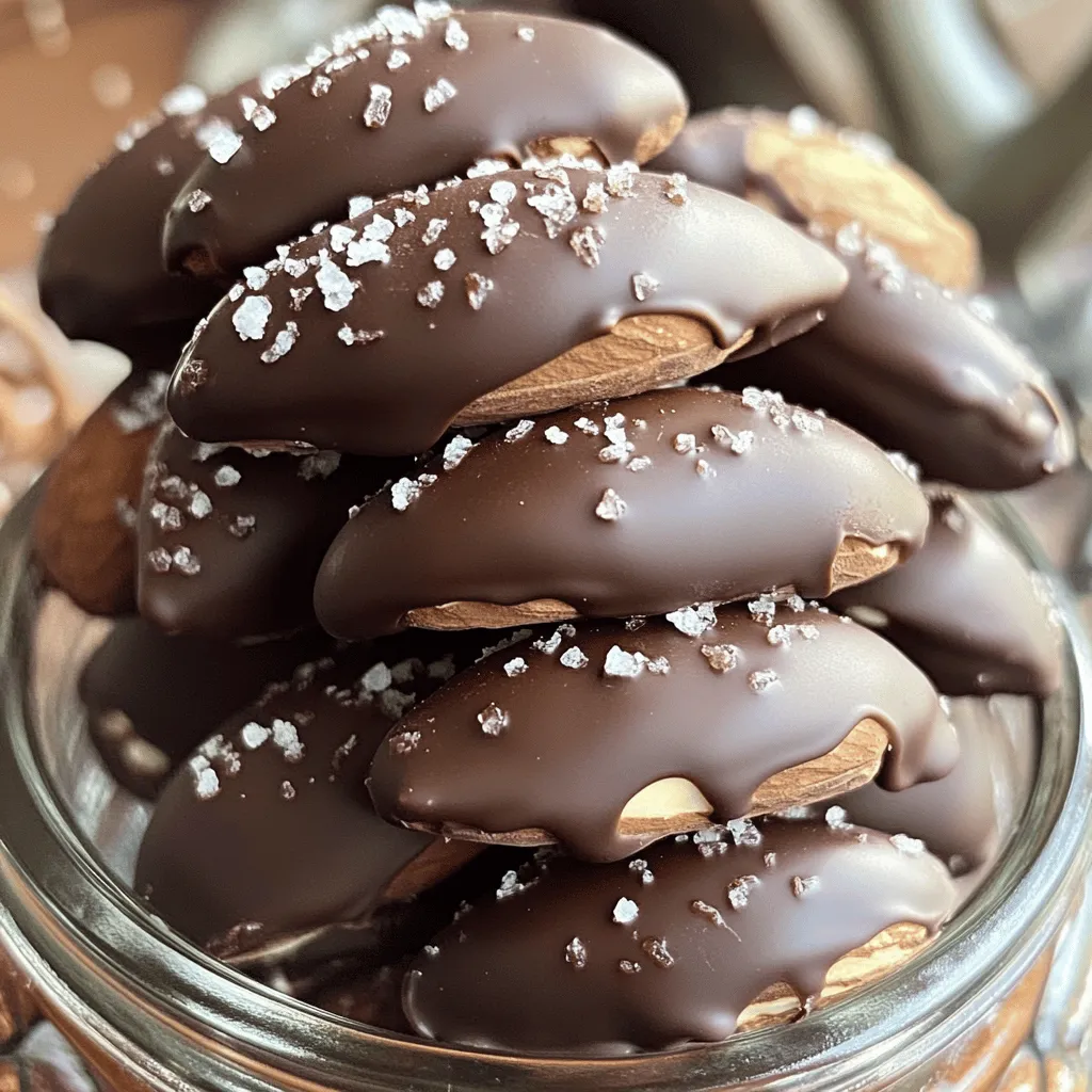 Chocolate-Dipped Almonds Simple and Tasty Treat