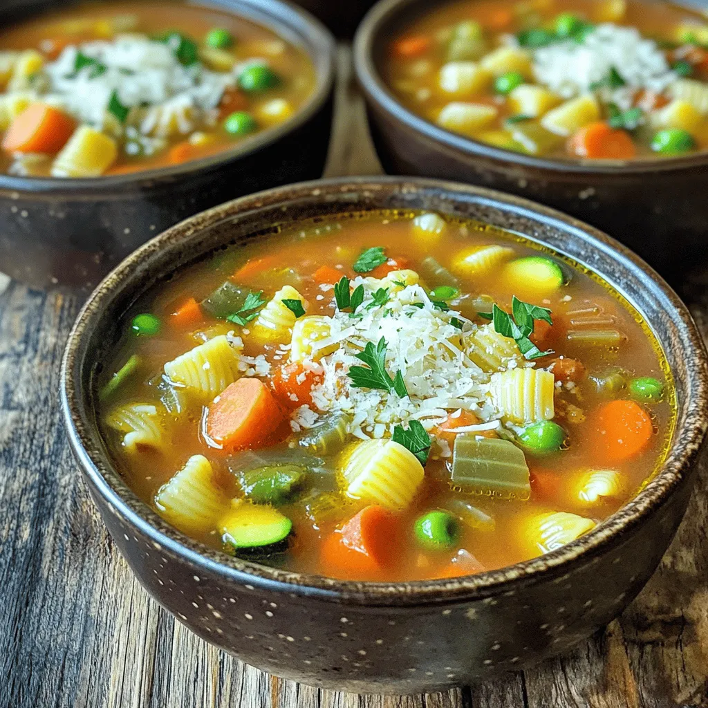 Mouthwatering Minestrone Soup Simple and Flavorful