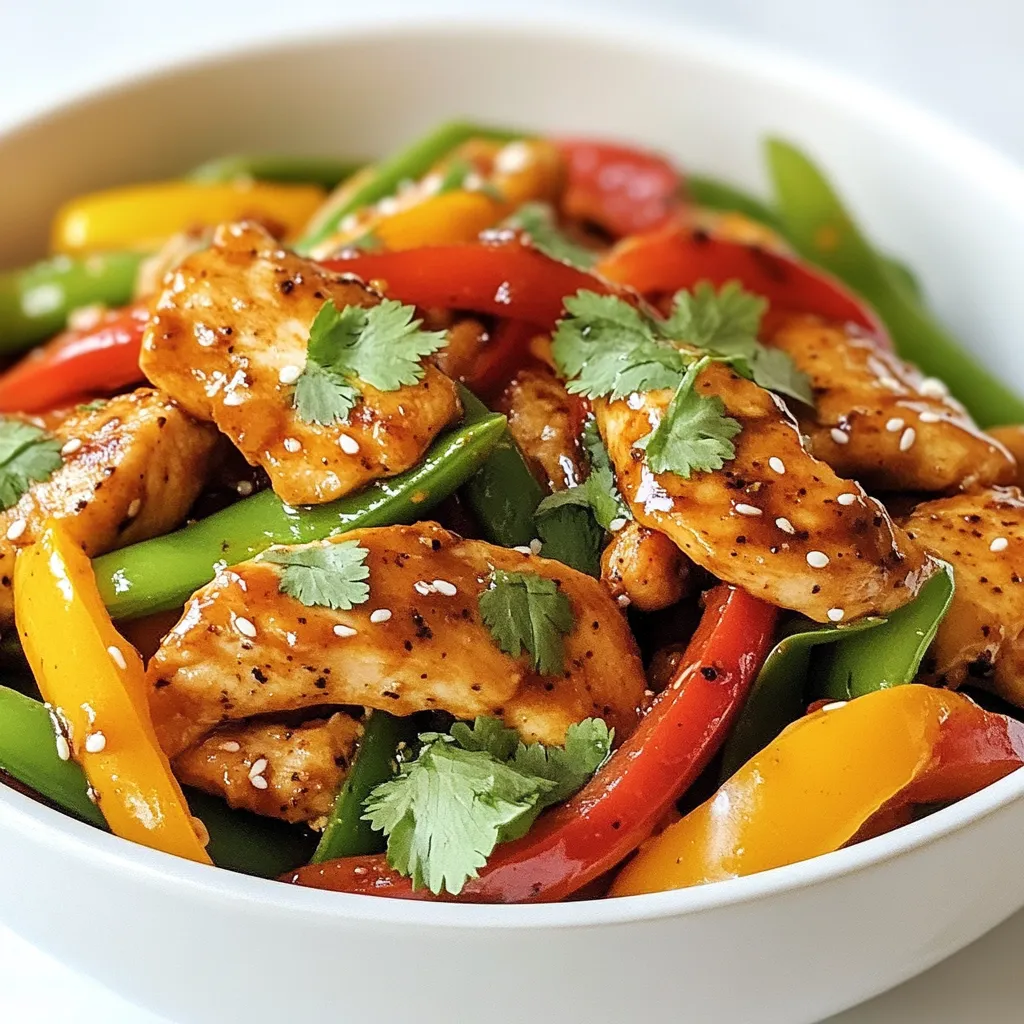 Black Pepper Chicken Stir Fry Flavorful and Quick Meal