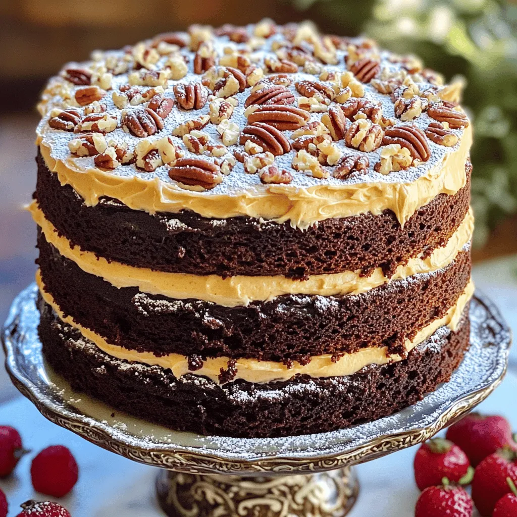 German Chocolate Cake Rich and Flavorful Delight