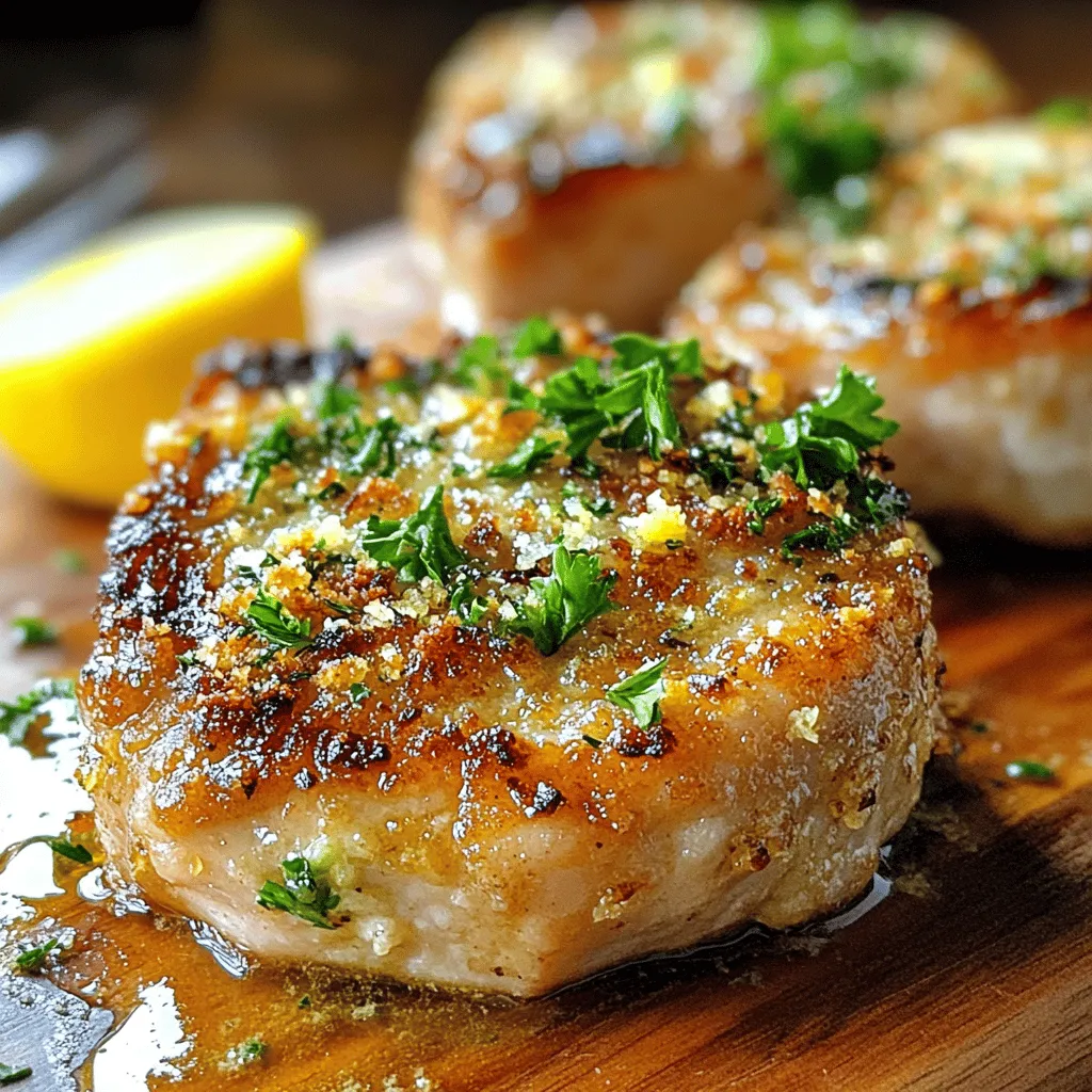 Garlic Parmesan Pork Chops Recipe: A Flavorful Delight