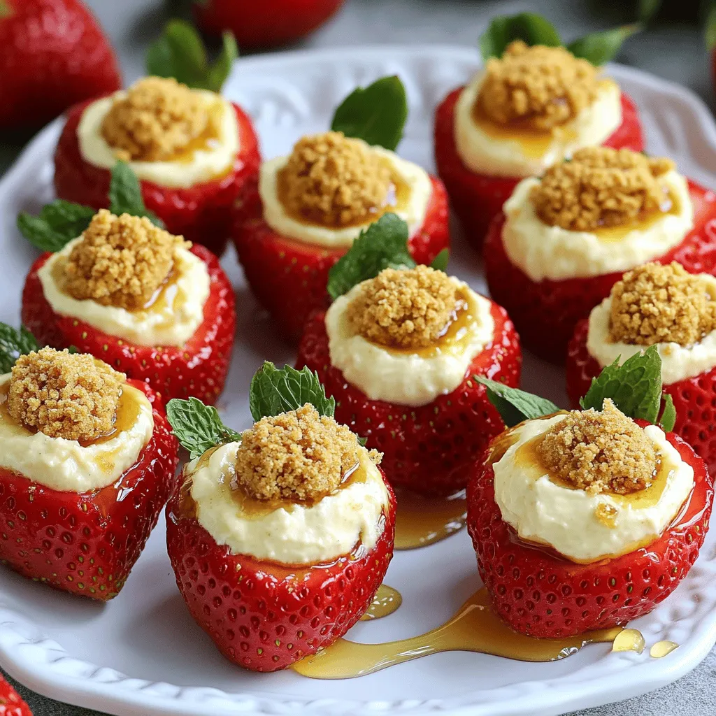 Cheesecake deviled strawberries are a fun twist on a classic dessert. They combine fresh strawberries with a creamy cheesecake filling. This dessert is popular for good reasons. First, they look stunning on any table. Second, they taste amazing.