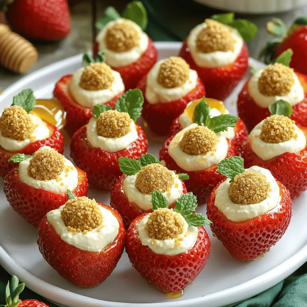 Cheesecake Deviled Strawberries Irresistible Sweet Treat