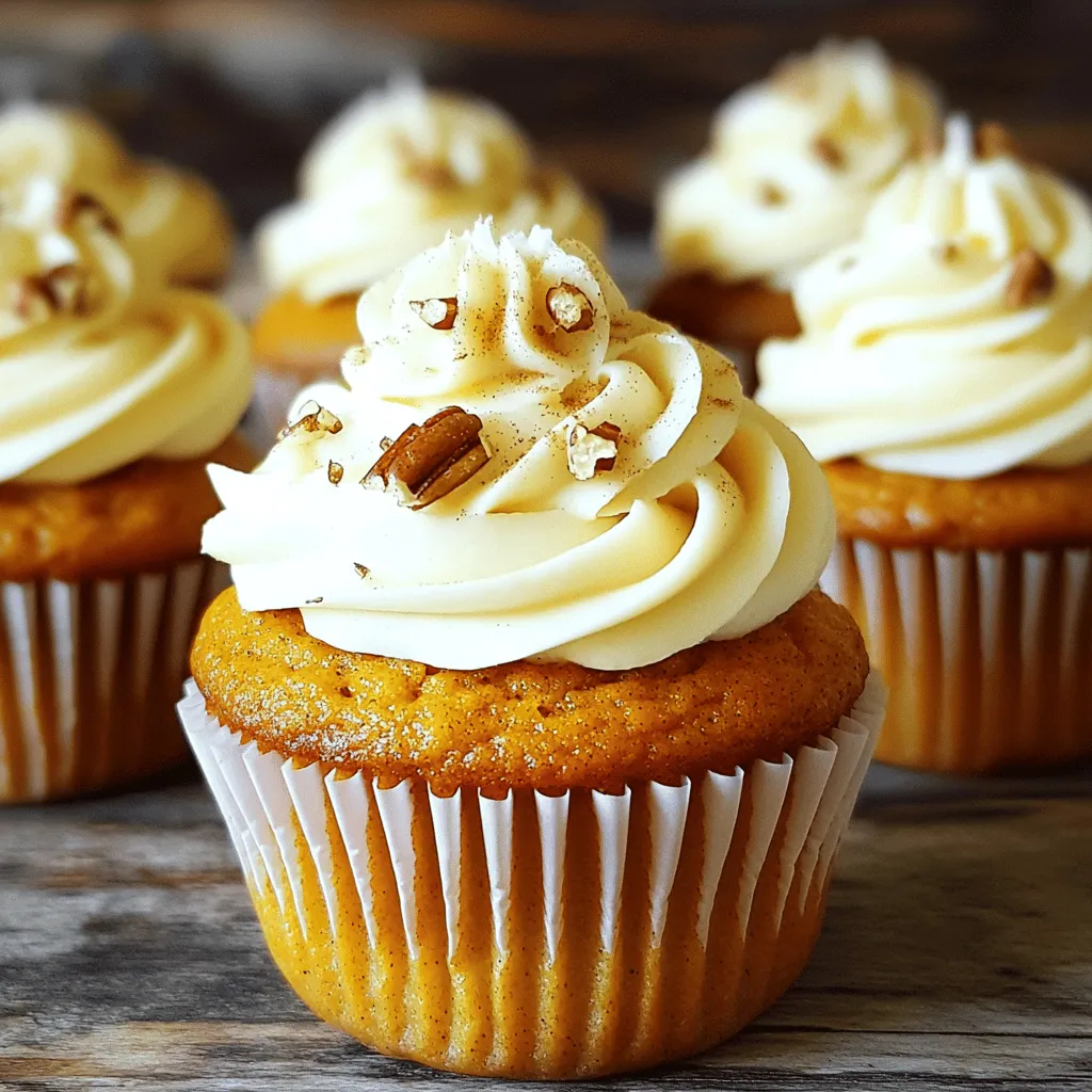 Pumpkin Spice Cupcakes Irresistible Fall Treat