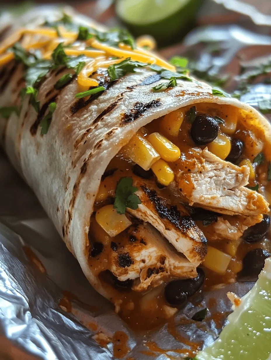 Delicious Chipotle Ranch Grilled Chicken Burrito