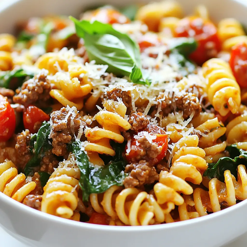 High-Protein Beef Pasta Tasty and Filling Recipe