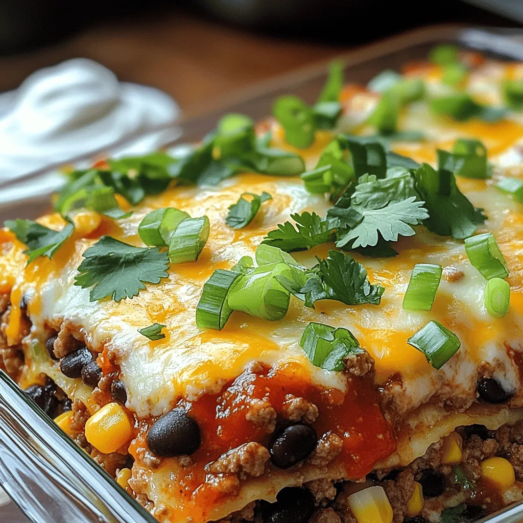 Tex-Mex Fiesta Bake Recipe: A Flavorful Journey