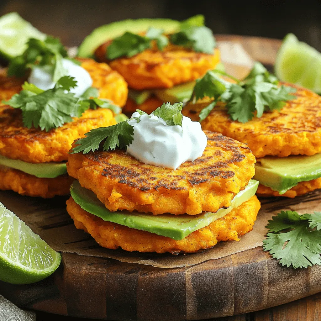 Crispy Sweet Potato Fritter Sliders Delightful Recipe