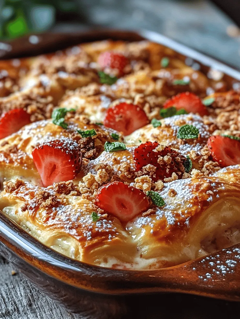 Indulge in Delight: Cheesecake Crescent Rolls Casserole Recipe