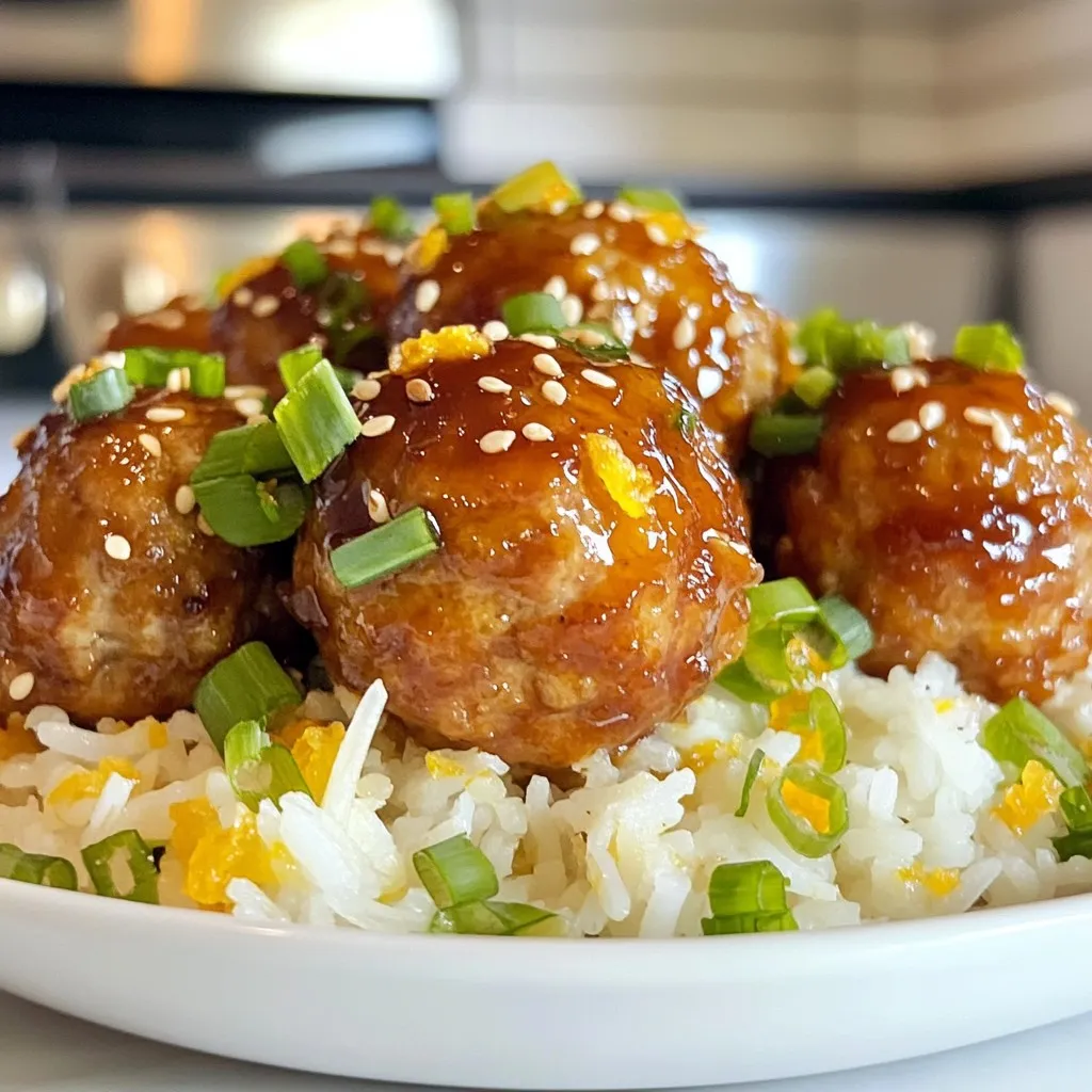 Teriyaki Turkey Meatballs Flavorful Dinner Delight