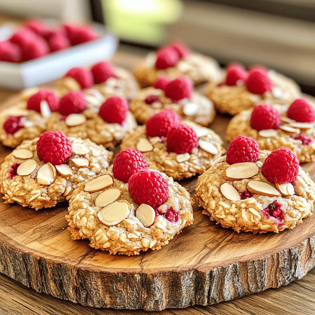Raspberry Almond Breakfast Cookies Simple Delight