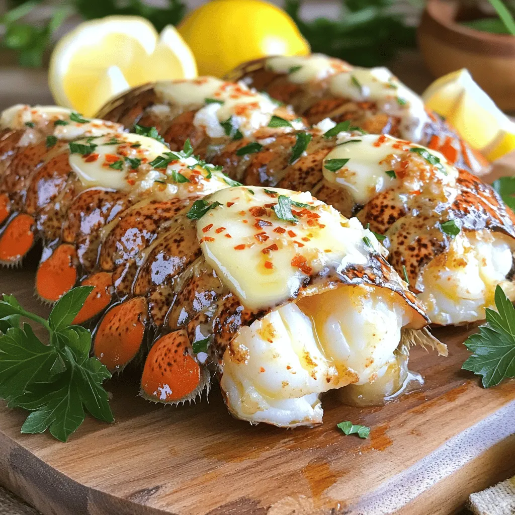 Garlic Butter Lobster Tails Savory Delight Recipe