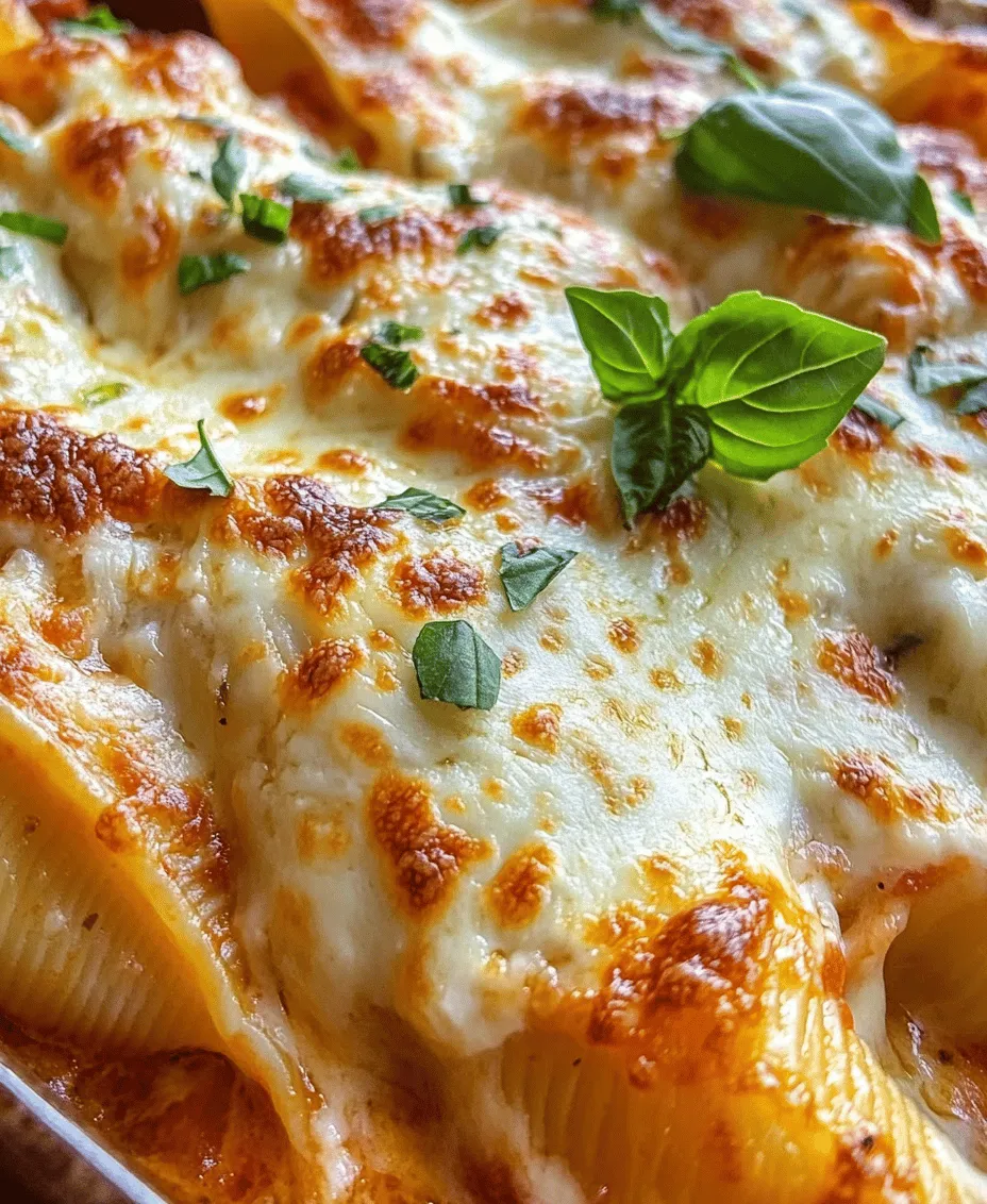 To truly appreciate Garlic and Spinach Stuffed Pasta Shells, it