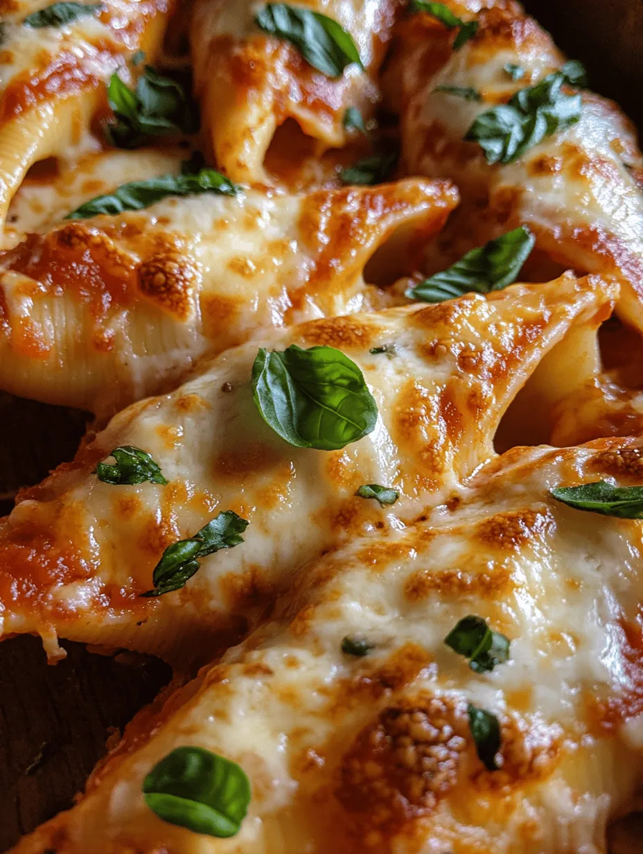 Garlic and Spinach Stuffed Pasta Shells: A Hearty Vegetarian Delight