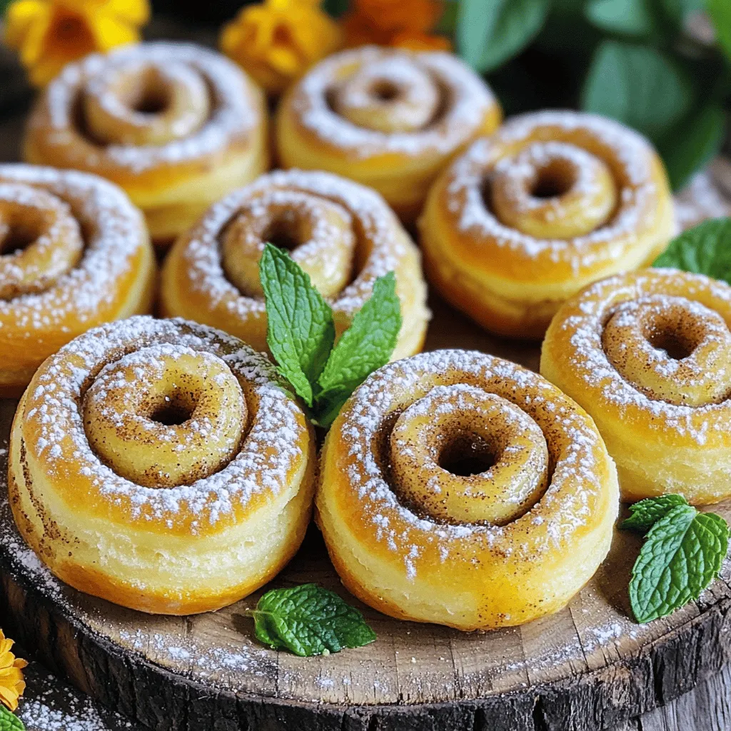 Buttery Cinnamon Roll Doughnuts Flavorful and Easy Recipe