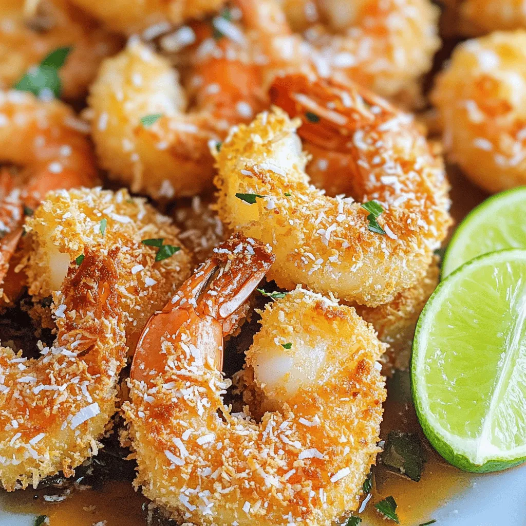 Crispy Coconut Lime Fried Shrimp: A Tropical Delight