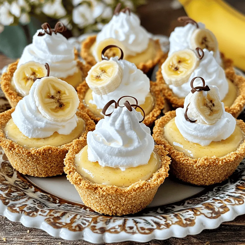 Mini Banana Cream Pie Delightful and Easy Recipe