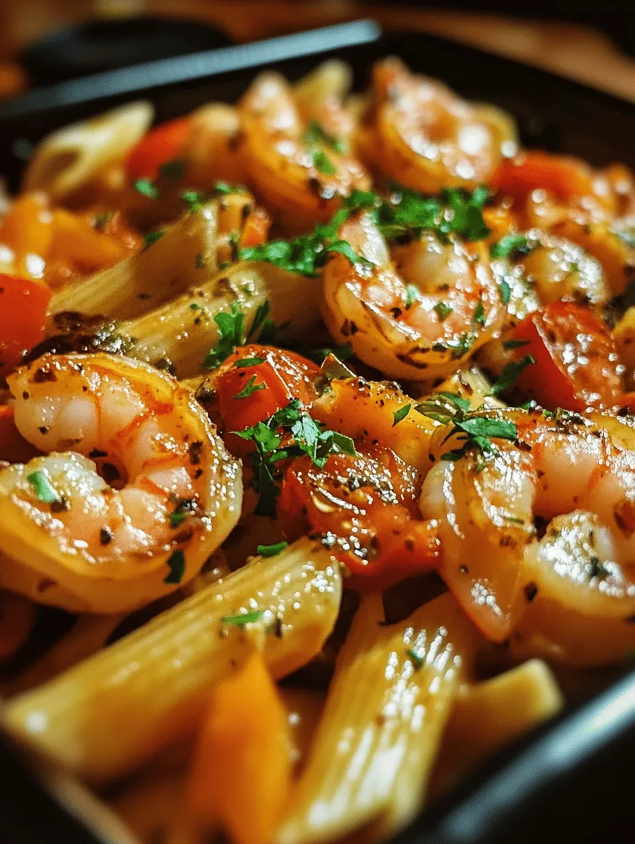 Delicious Rasta Pasta with Shrimp: A Flavorful Fusion Dish