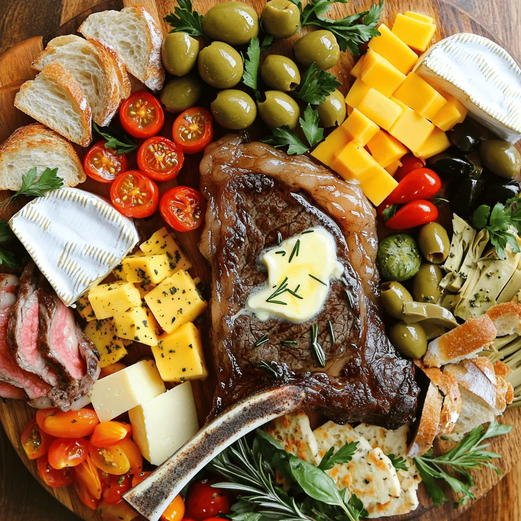 How to Make a Tomahawk Steak Board Effortlessly