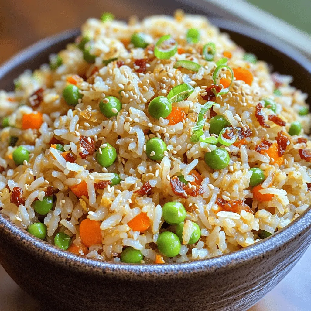 Better Than Takeout Bacon Fried Rice Recipe