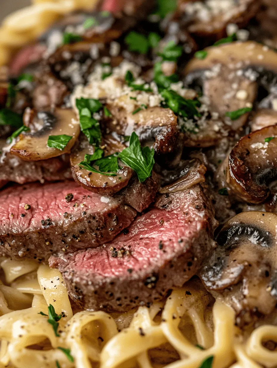 Creamy Beef Stroganoff Delight: A Comfort Food Classic