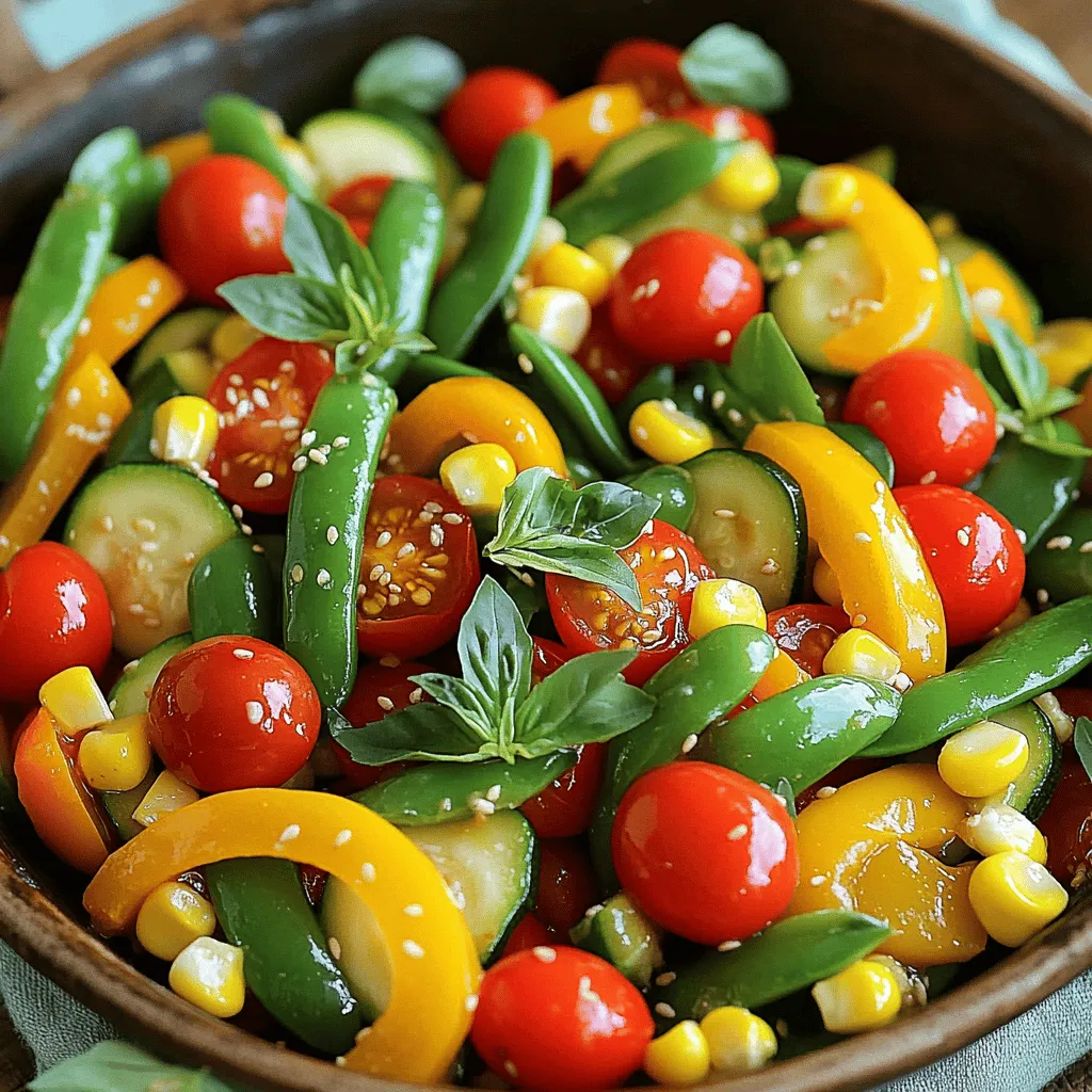 Summer Veggie Skillet Stir-Fry Simple and Tasty Dish