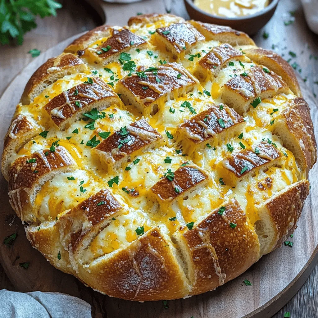 Cheesy Garlic Pull-Apart Bread: The Ultimate Crowd-Pleaser
